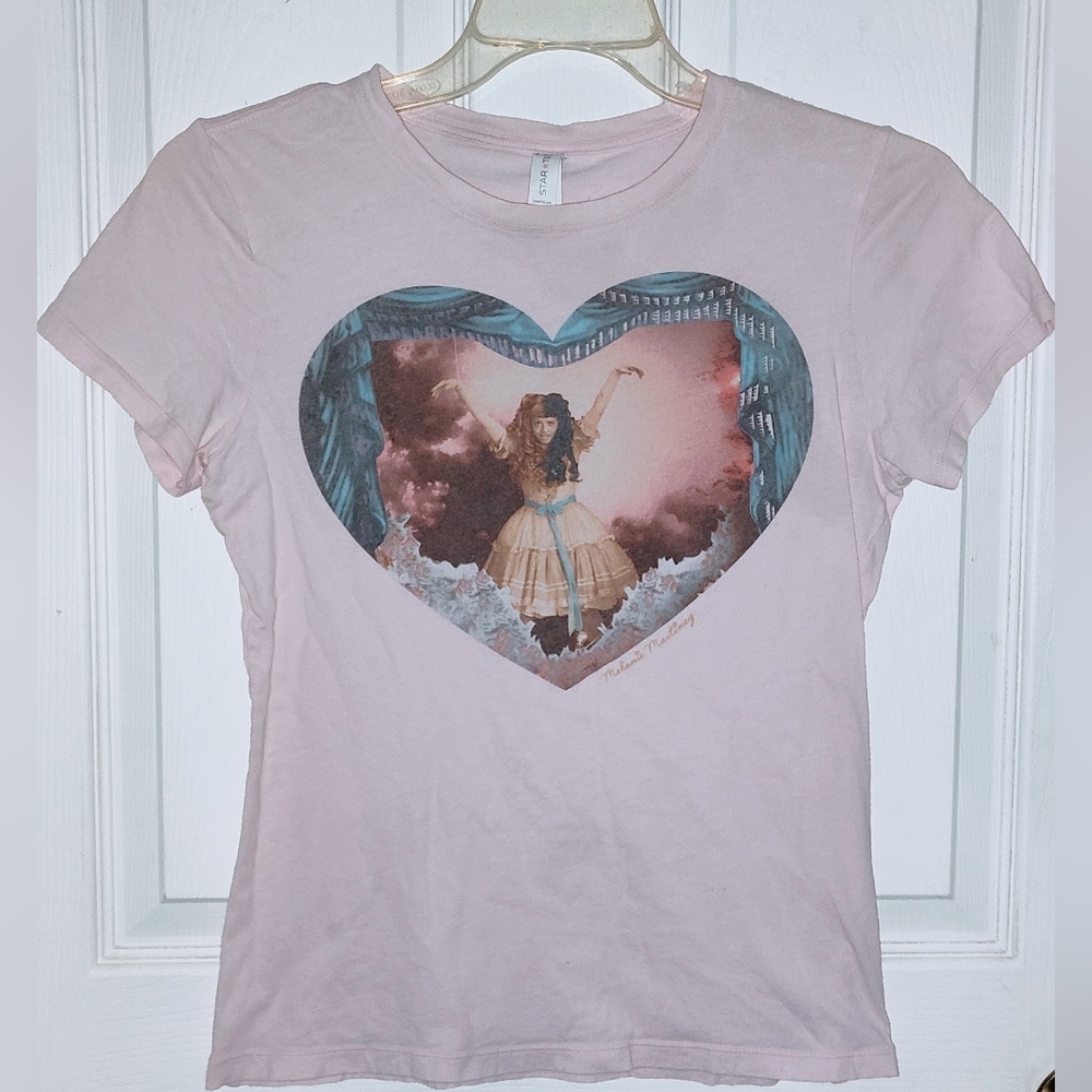 Melanie Martinez Light Pink  Band Tee Junior Women's Size Small